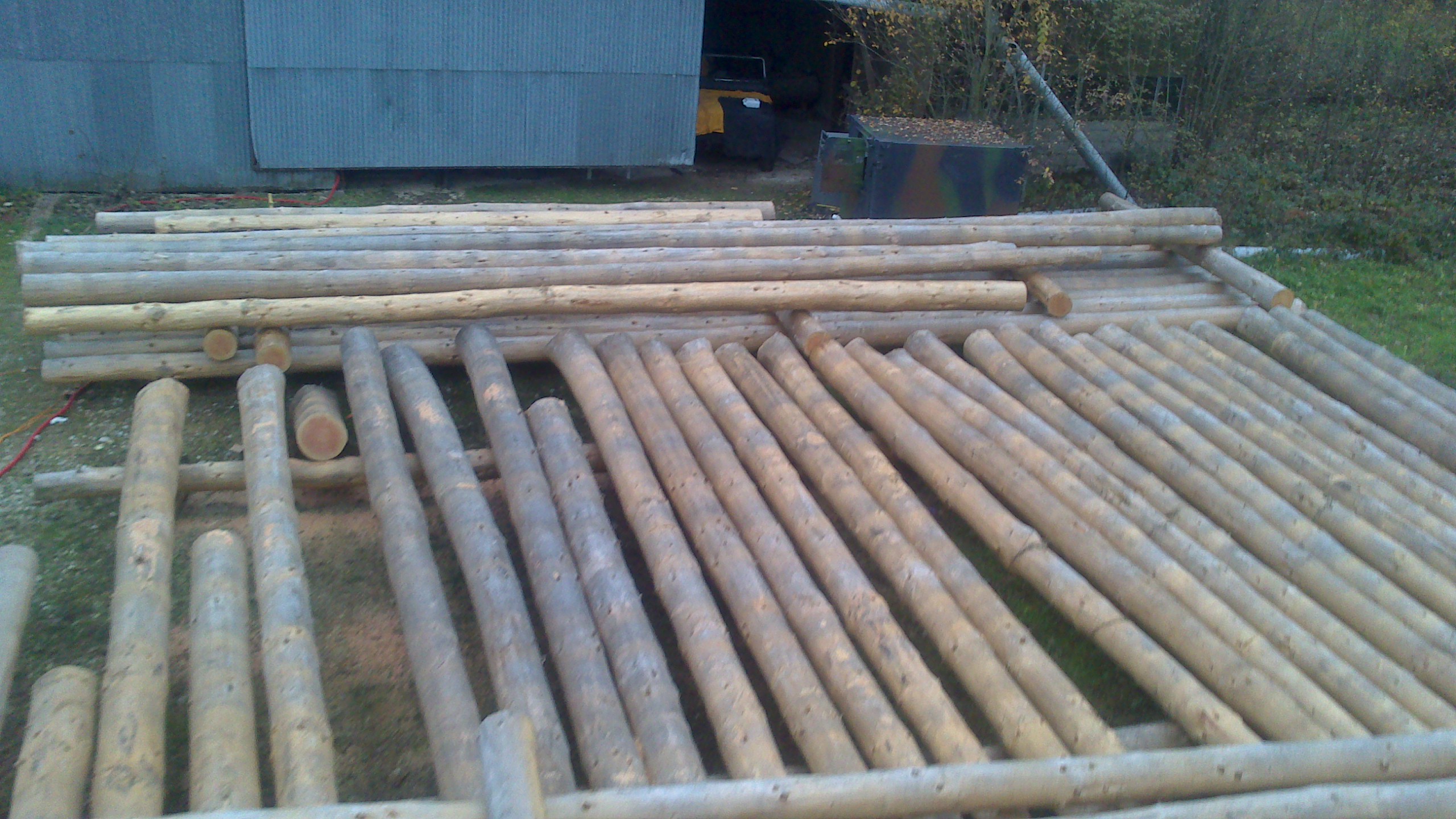 Écorçage et préparation 1